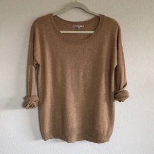 Gap Oatmeal Heather Circle Neck Sweater